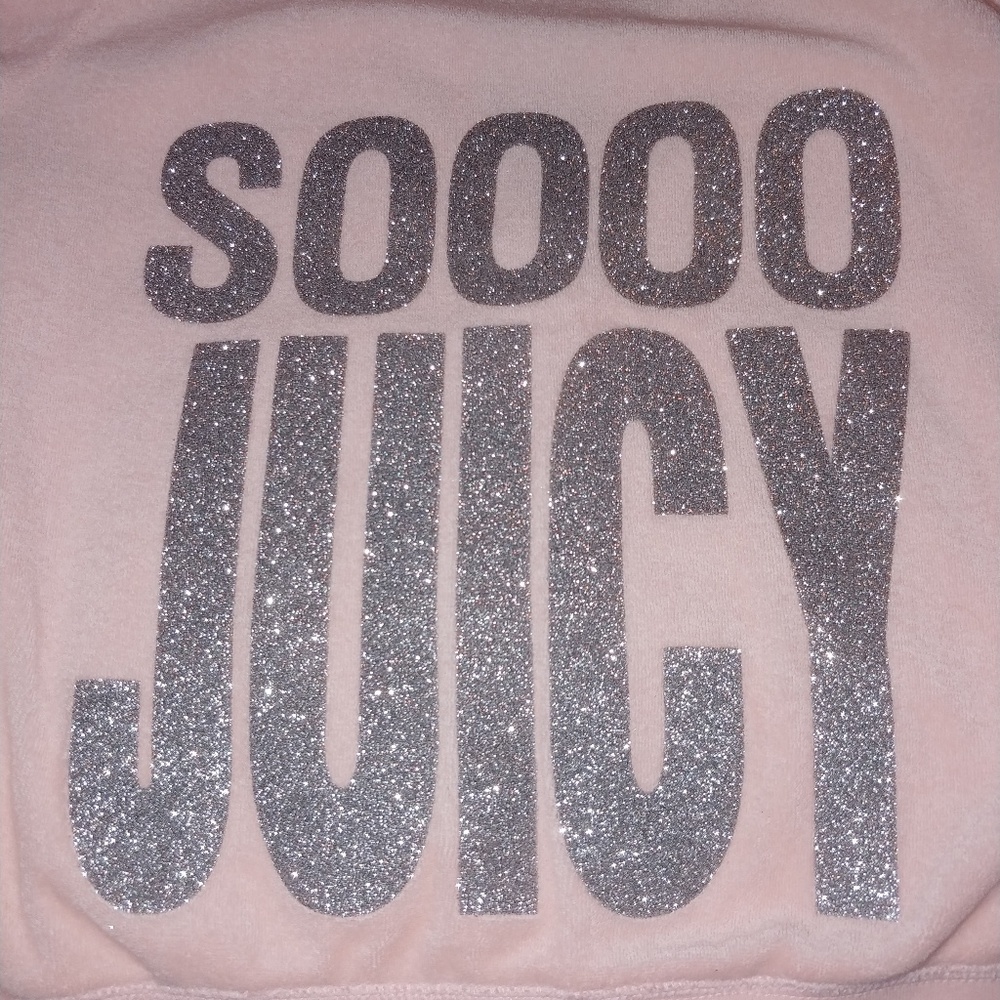 Juicy Couture Light Pink Track Jacket XL